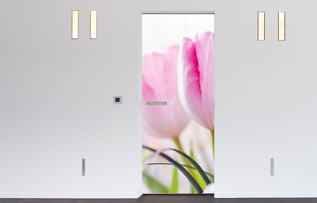 Tulpen deursticker
