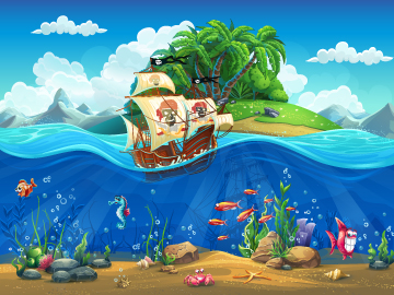Piraten op zee