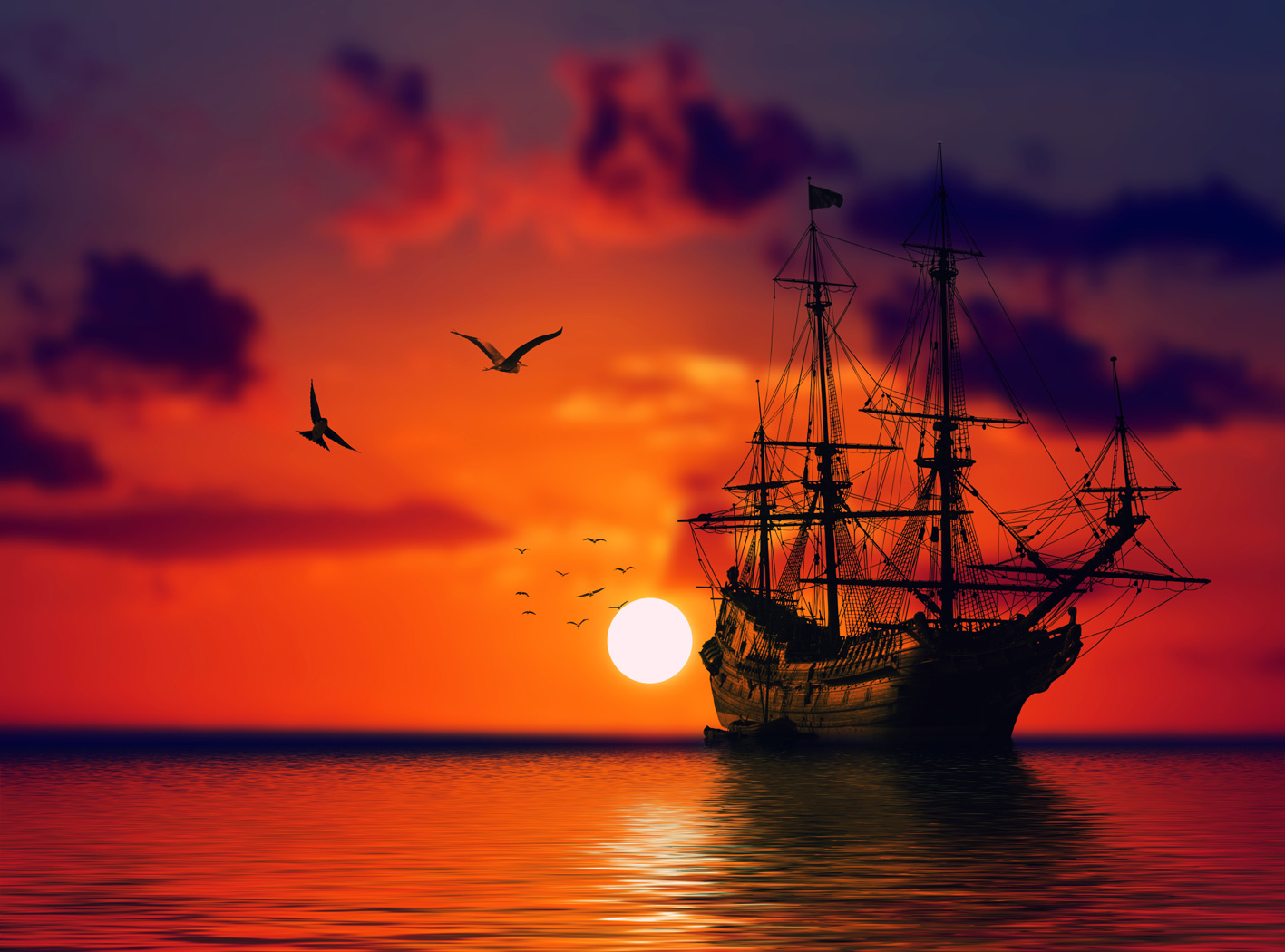 Piraten schip