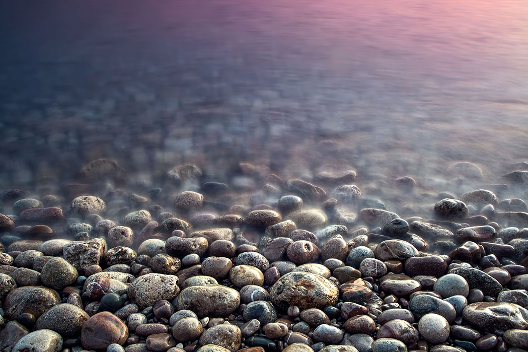 Kiezelstrand
