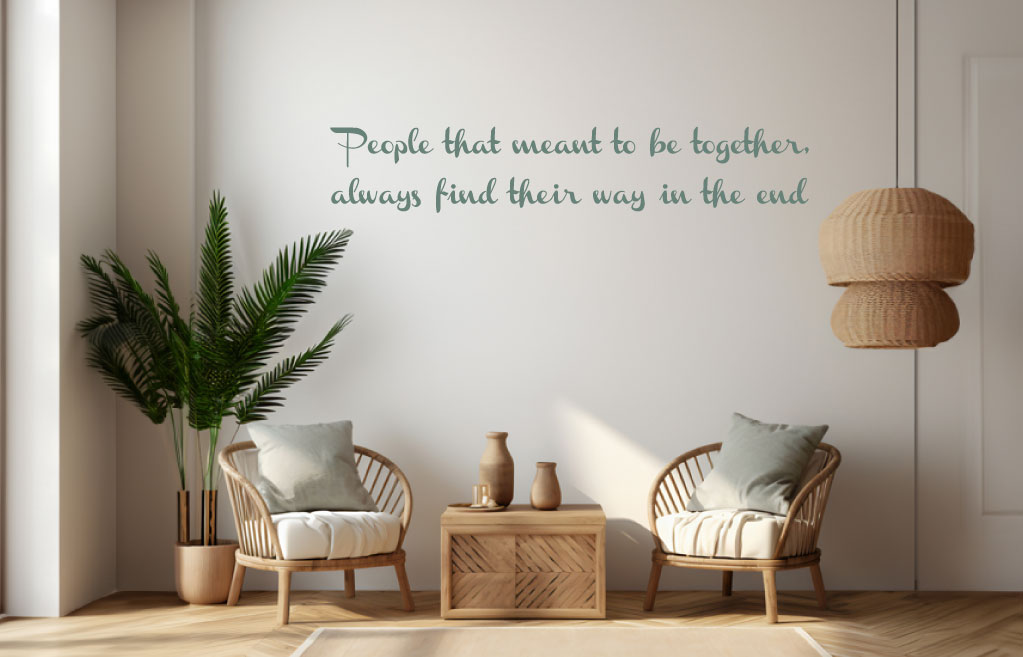 Meant to be together