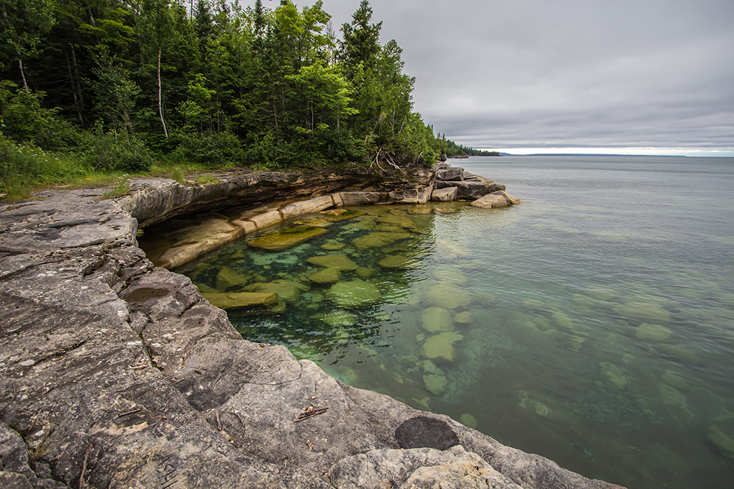 Lake Superior In Michigan