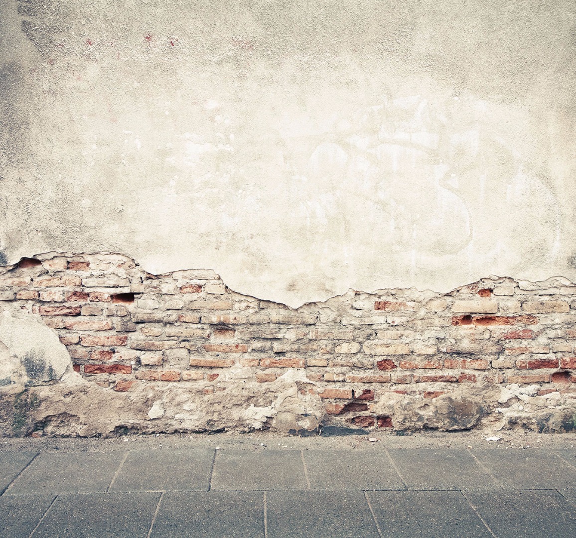 product afbeelding: Afgebrokkelde muur