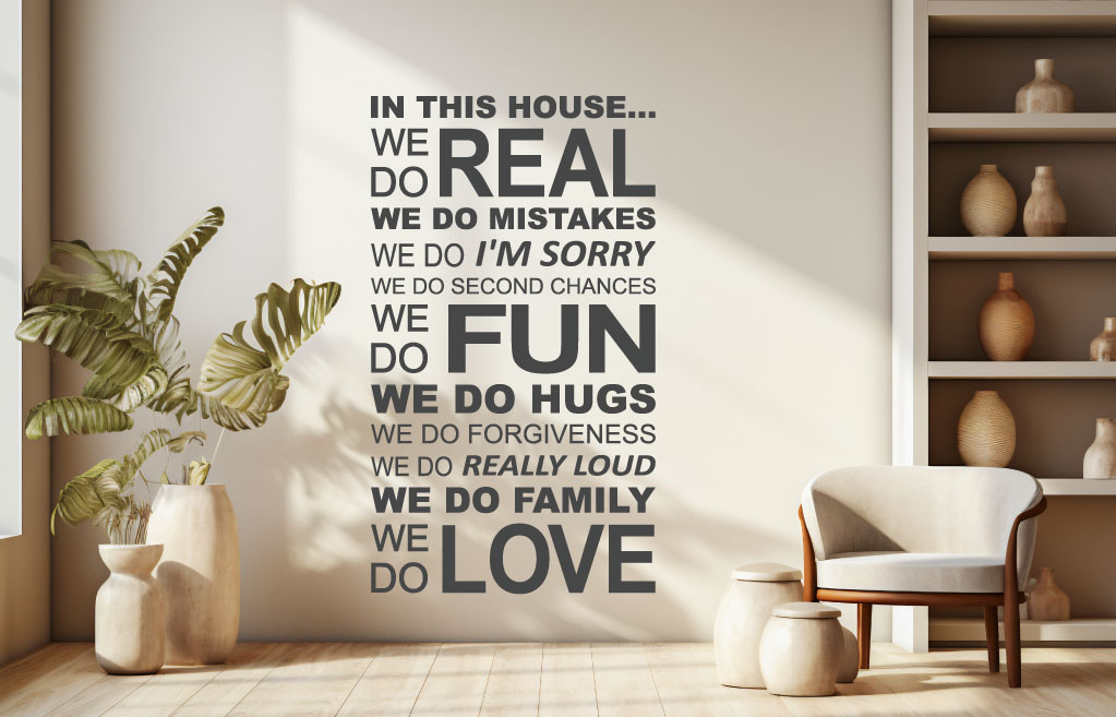 In this house