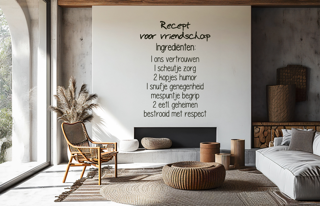 Recept voor vriendschap