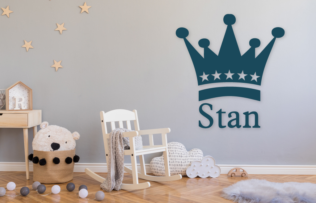 Kroon met naam sterren