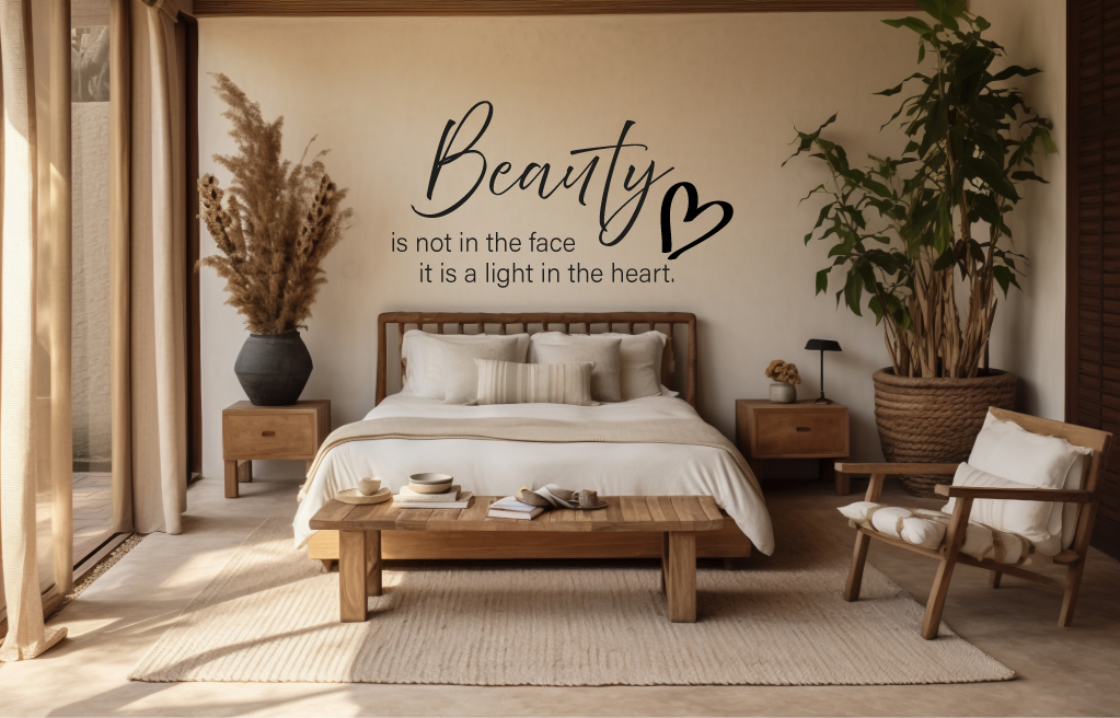 Beauty is not in the face
