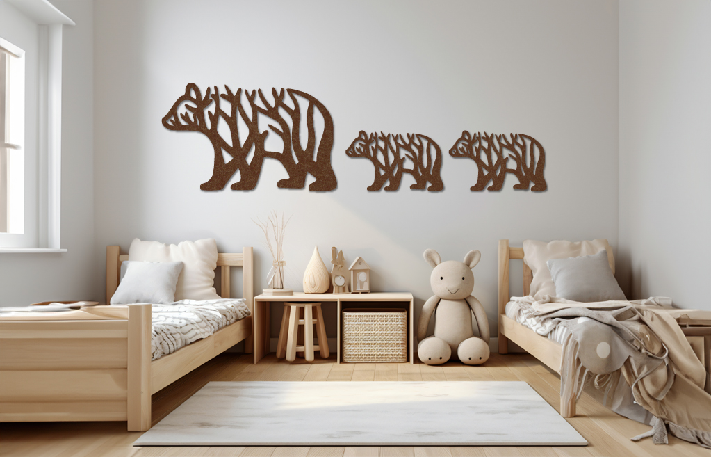 Akoestische beren familie