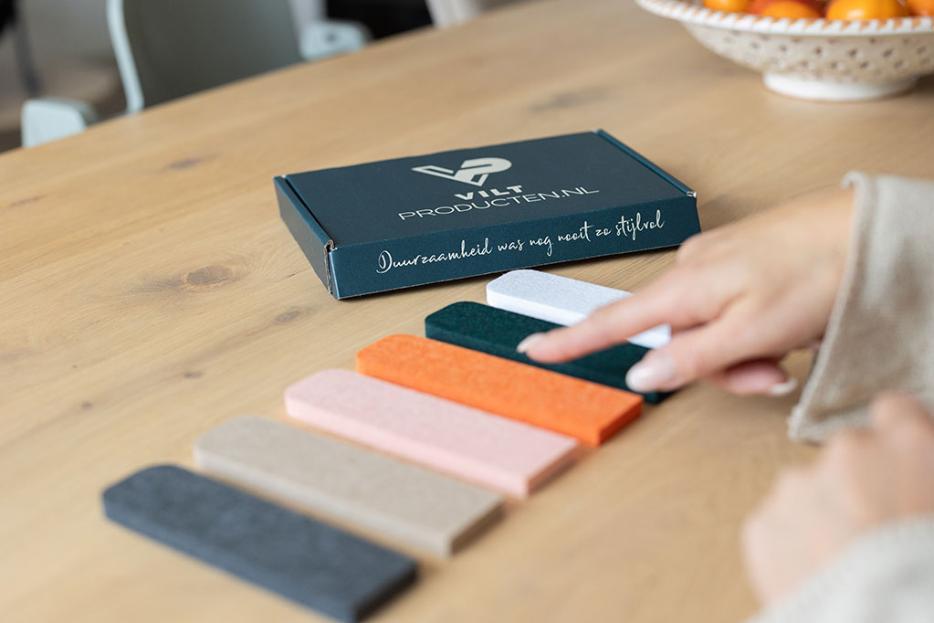 sample box voor Wandpanelen