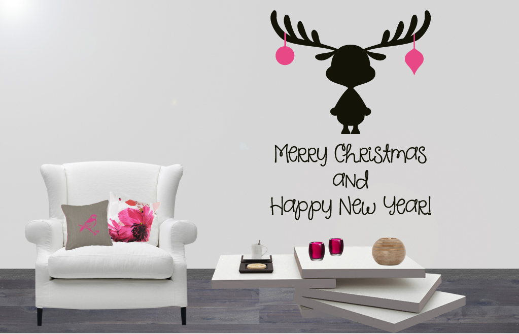 Rendier merry christmas