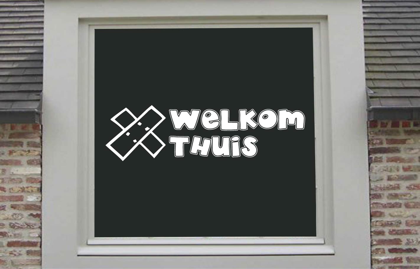 Wekom thuis pleister
